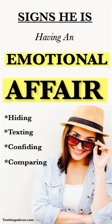 Signs He Is Having An Emotional Affair Relationship Advice