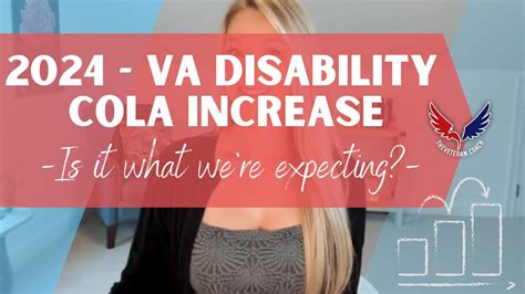 2024 Expected Va Disability Cola Increase Youtube