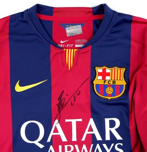 Fc barcelona 2020/21 stadium thirdmen's soccer jerseyyour team. Lionel Messi, Neymar Jr. & Luis Suarez Multi-Signed FC ...