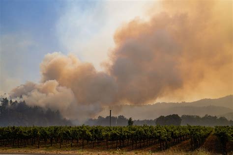 Glass Fire Quadruples In Size 80 Napa Valley Homes Burn Los Angeles Times