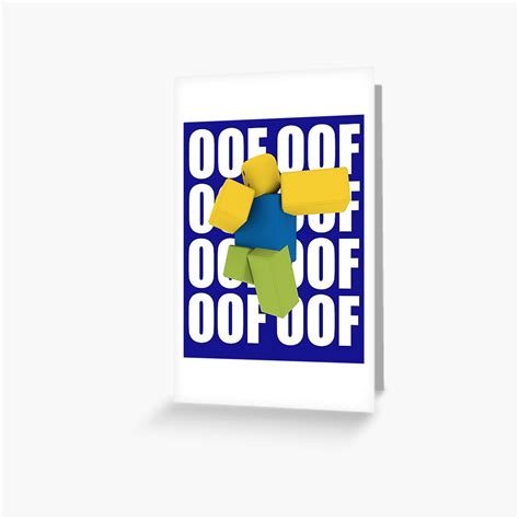 Roblox Noobs Oof Sticker Pack Stickers Hardcover Journal By