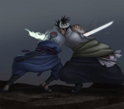 Sasuke Vs Danzou By De Ko On Deviantart