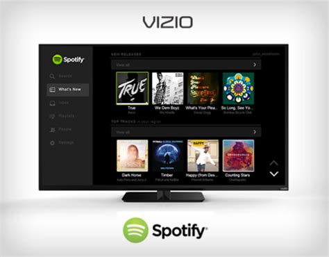 If you want to update apps on these models, you how do i update my hulu app on vizio tv? Spotify App Now on VIZIO Internet Apps Plus Smart ...