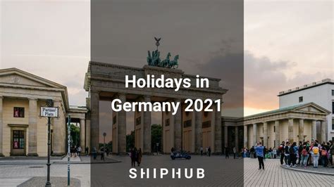 Holidays In Germany 2021 Calendar Of Public Holidays Shiphub