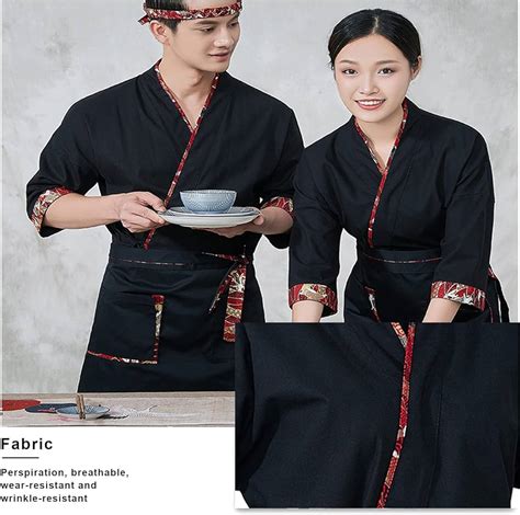 2023 Japan Chef Uniform Japanese Chef Service Kimono 51 Off