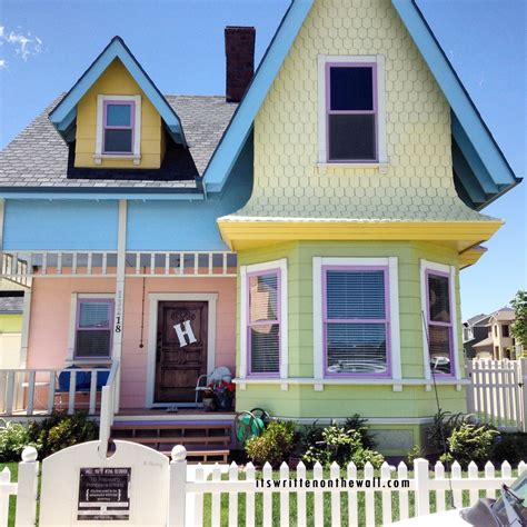 Top tips for fixing up an old house. It's Written on the Wall: See the Disney UP House in ...