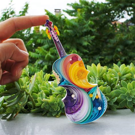 Paper Quilling Artist Turns Colorful Paper Into Incricate Works Of Art