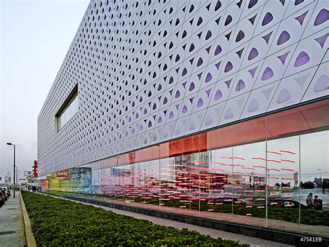 ABC Dbayeh Department Store Façades | West elevation view along highway ...