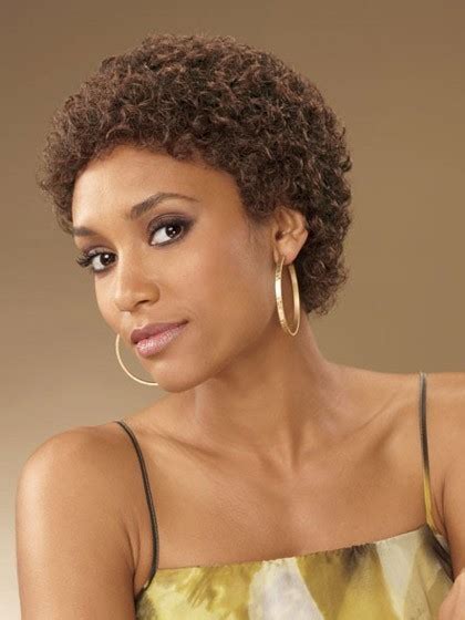 Classic Curly Short Capless African American Wig African American Wigs
