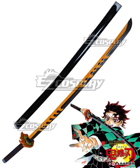 Demon Slayer Kimetsu No Yaiba Kamado Tanjirou Yellow Grey Sword