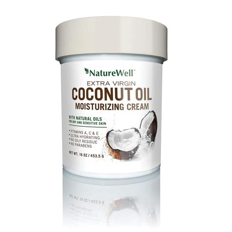 Naturewell Extra Virgin Coconut Oil Moisturizing Cream