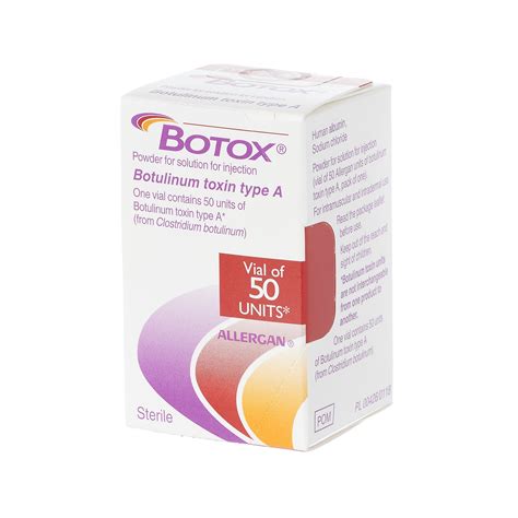600011 Botox Botulinum Toxin Type A Vials