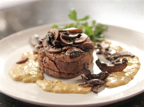 Beef tenderloin could be the best steak of your life: Filet Mignon With Mustard And Mushrooms Recipe Ina Garten ...