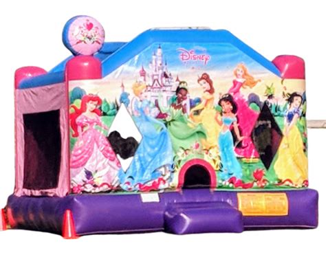Disney Princess Bounce House Renting A Princess Bouncer The Inflatable Fun Co