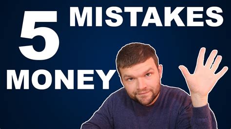 5 Money Mistakes To Avoid In Your 20s Youtube