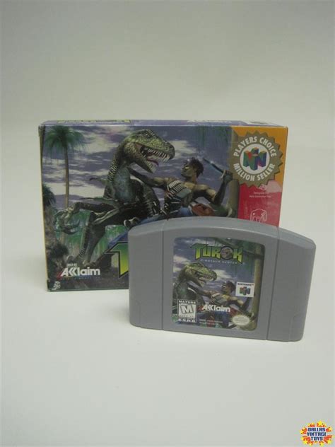 1997 Nintendo 64 Turok Dinosaur Hunter 1A