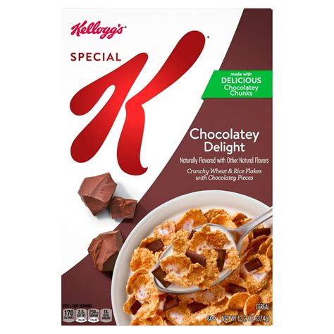 Kelloggs Special K Chocolatey Delight Cereal 132 Oz