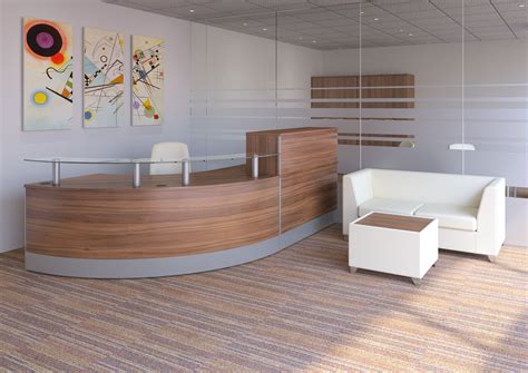 Concept Modular Reception Desks Call Centre Furniture
