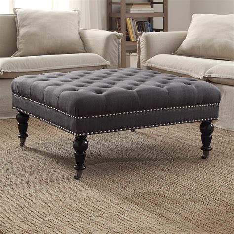 You can make the rectangle coffee table with storage. 15 Square Upholstered Ottoman Coffee Table Photos