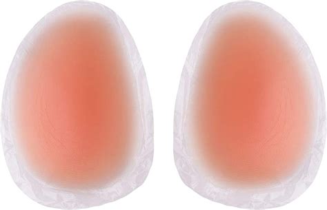 Chictry Silicone Butt Pads Drop Shape Buttocks Enhancers Inserts Removable Padding For Padded