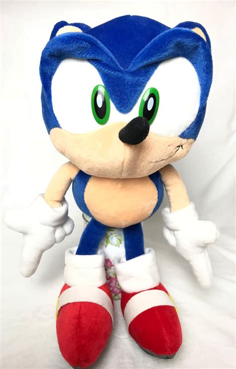 Rare Sega Prize Sonic Adventuresonic X Sonic Plush Japanese Suryucatan