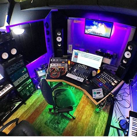 7 Insanely Cool Led Light Setups For Music Studios We Love 7 Music