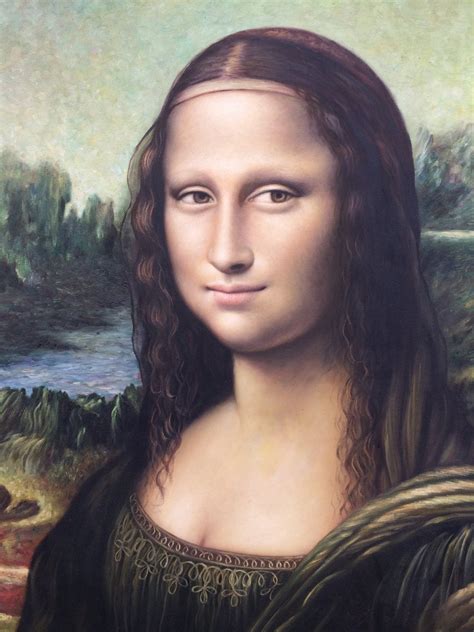 Mona Lisa Reproduktion Lgem Lde Auf Leinwand Auf Bestellung Etsy