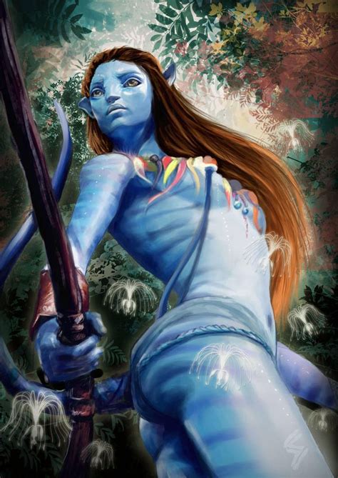 Neytiri By Rheatheranger Avatar Poster Pandora Avatar Avatar Fan Art