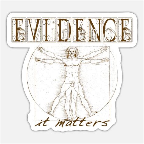 Evidence Stickers Unique Designs Spreadshirt