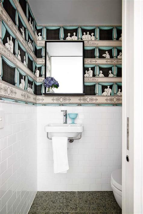 44 Bathroom Wallpaper Ideas That Will Inspire You To Be Bold