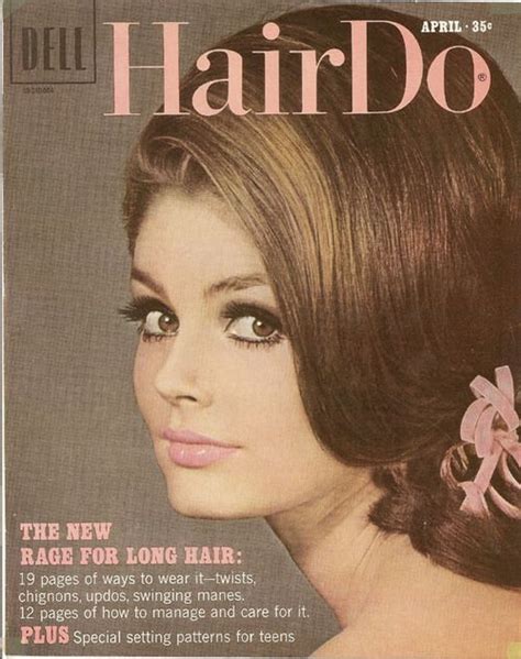 Hairdo Magazine 1965 Vintage Hairstyles Pretty Hairstyles 50s