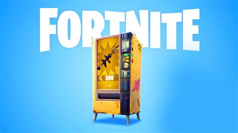 Vending machine was an item in battle royale that allowed players to obtain a displayed weapon or consumable. 'Fortnite' Vending Machines: Here's What's Inside of Them