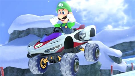 Mario Kart 8 Deluxe Mirror Star Cup Luigi Gameplay Youtube