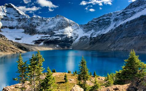 Download Wallpapers 4k Yoho National Park Mountains Canadian