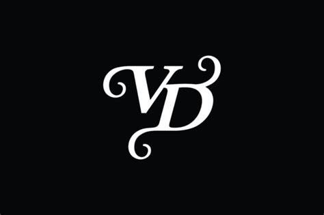 Monogram Vd Logo V2 Graphic By Greenlines Studios · Creative Fabrica