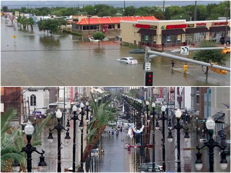 How The Devastation Of Hurricane Harvey Compares With Katrina
