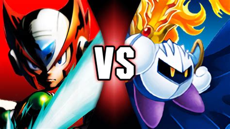 Zero Vs Meta Knight Mega Man X Vs Kirby Absolute Knightmare R
