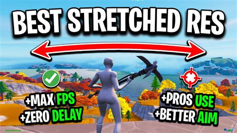 The Best Stretched Resolutions In Fortnite Chapter 4 Max Fps And Zero