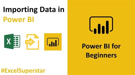 Importing Data In Power Bi From Excel Power Bi Tutorial Youtube