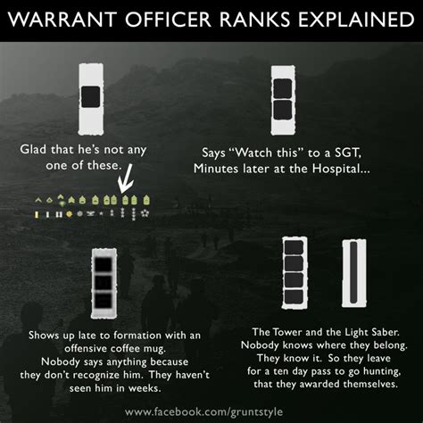 Warrant Officer Ranks Explained Military And Veteran Lol Pinterest