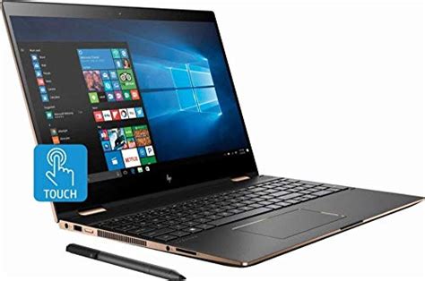 Their processing capacities and speeds are undeniably superb and their reasonable price tags make it worth spending on them. HP Spectre x360 15t Convertible 2-in-1 Laptop in Dark Ash ...