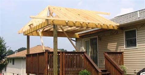 How To Build A Rooftop Deck Covered Decks Ideas Roof Over Deck Plans