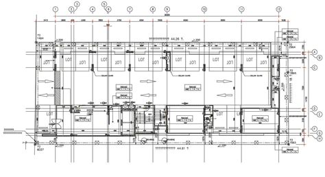 Commercial Building Plans With Dimensions Cadbull