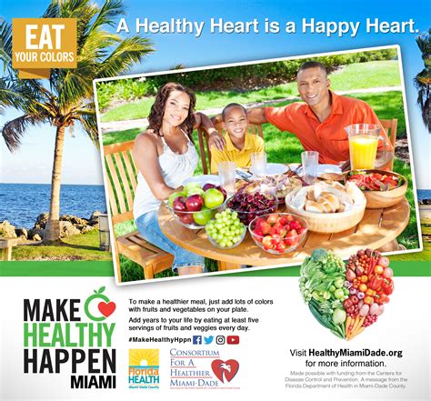 Print Ads Consortium For A Healthier Miami Dade