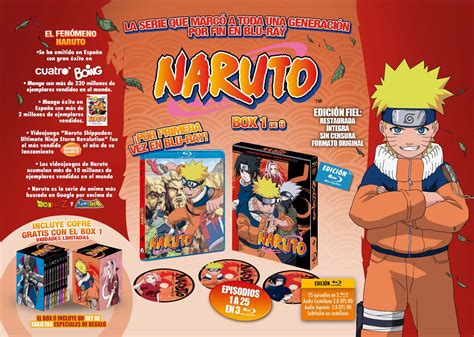 Review De Naruto Y Naruto Shippuden Blu Ray Box Selectavisión