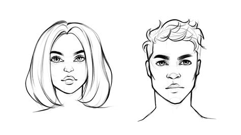 How To Draw Faces Step By Step Face Drawing Guy Drawing Drawings