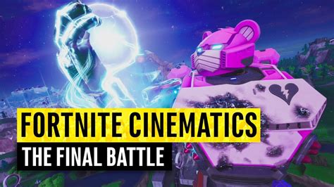 Fortnite Cinematics The Final Battle Season 9 Youtube