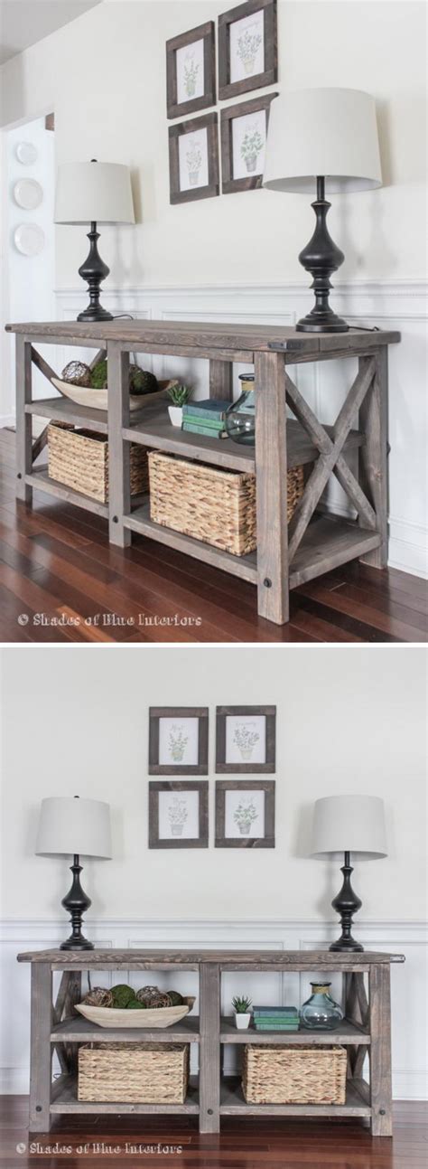 Get free diy tabletop ideas now and use diy tabletop ideas immediately to get % off or $ off or free shipping. 20+ Easy DIY Console Table and Sofa Table Ideas - Hative