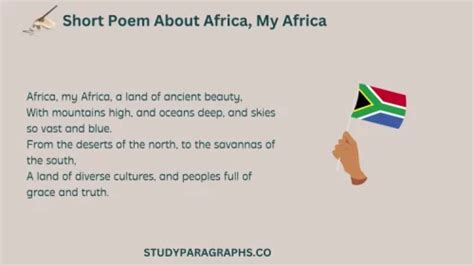 Read A Best Poem On Africa My Africa With Explained Verses