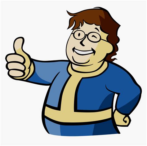 Fallout Clipart Transparent Fallout Fat Vault Boy Hd